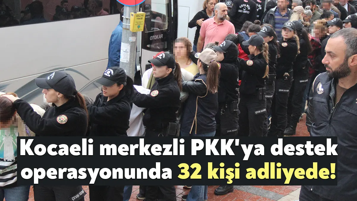 Terör örgütü PKK/KCK'nın cezaevi dış koordinasyon yapılanması içerisinde faaliyet yürüttüğü
