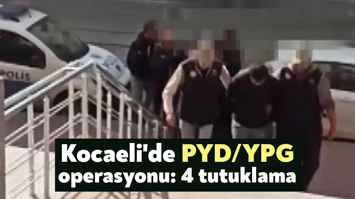 KOCAELİ (İHA) - Kocaeli'nin Gebze ilçesinde PYD/YPG terör örgütü içerisinde