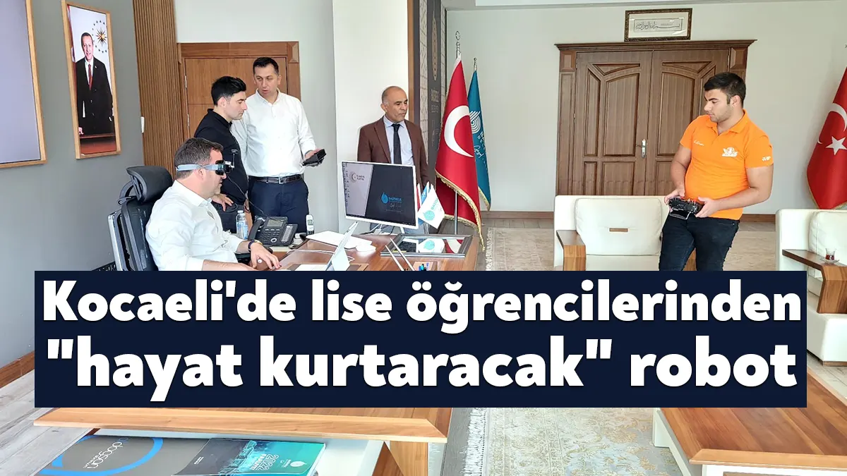 KOCAELİ (İHA) - Kocaeli'de lise öğrencileri, doğal afetlerde arama kurtarma