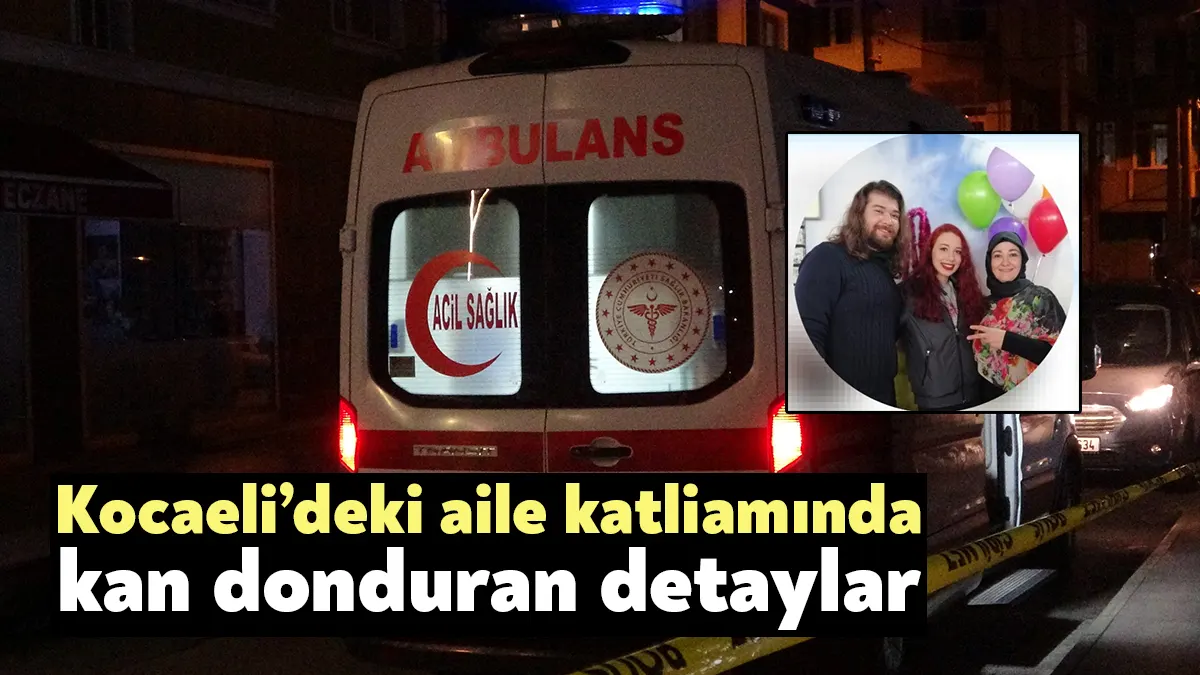 Kocaeli'nin Gölcük ilçesinde yaşanan aile katliamında yeni detaylar belli oldu.