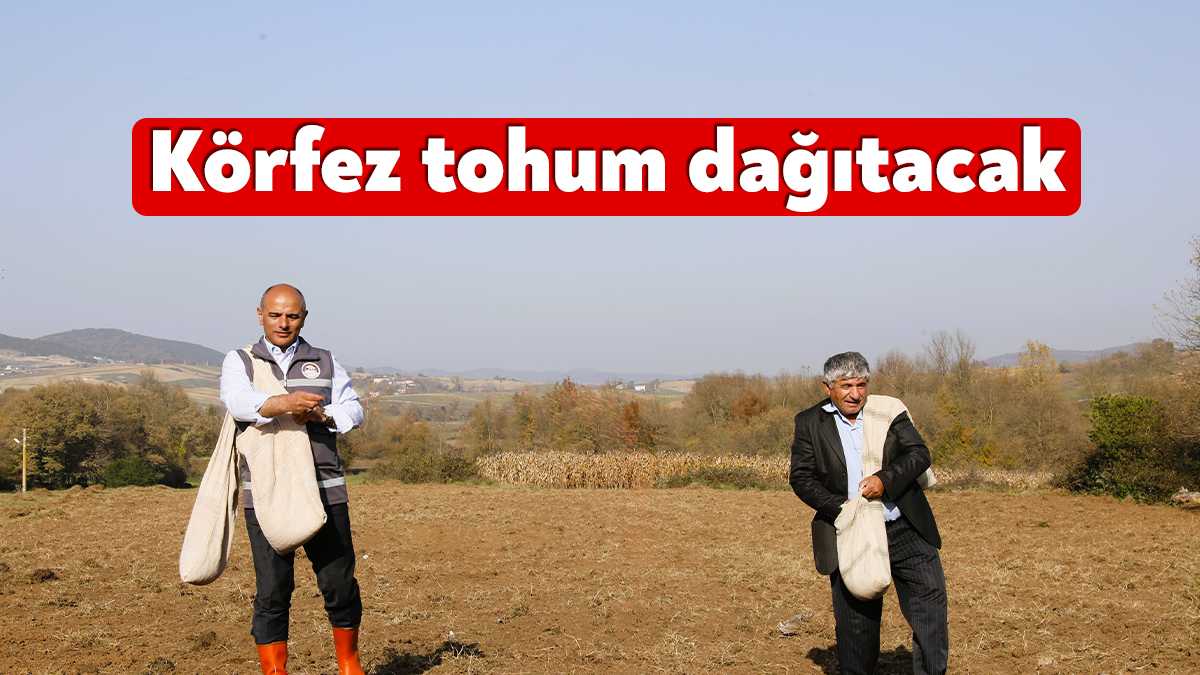 “Destek Bizden, Üretim Sizden” projesi kapsamında Körfezli çiftçilere destek sağlayan