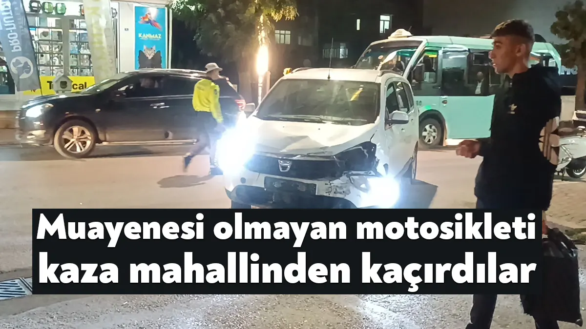 KOCAELİ (İHA) - Kocaeli'nin Gebze ilçesinde motosikletle hafif ticari aracın