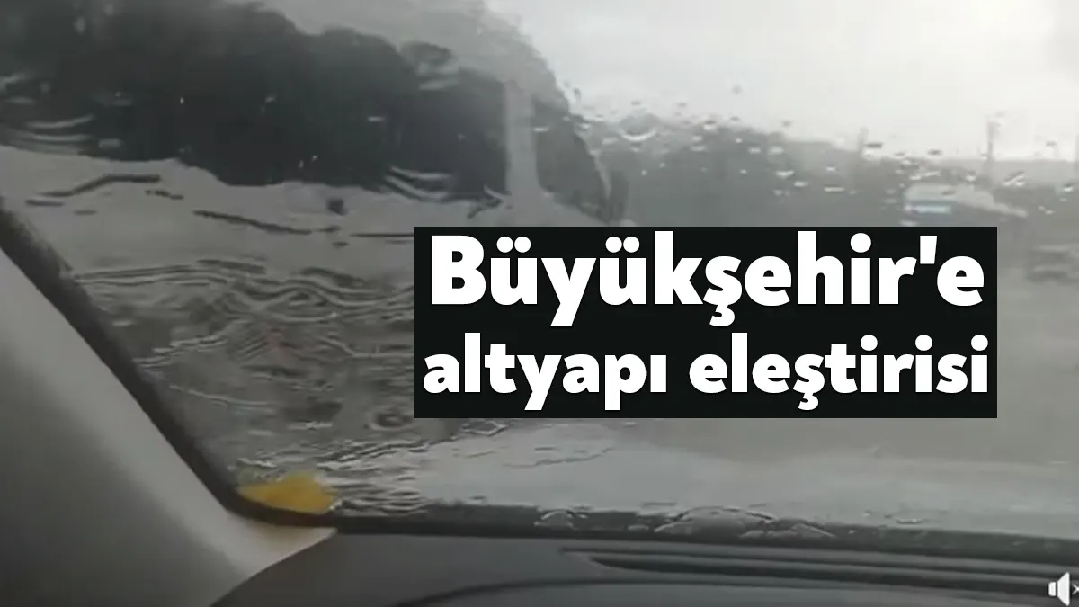 İzmit Belediye Başkan Yardımcısı Ünal Özmural, yoğun yağmur yağışı sonrası