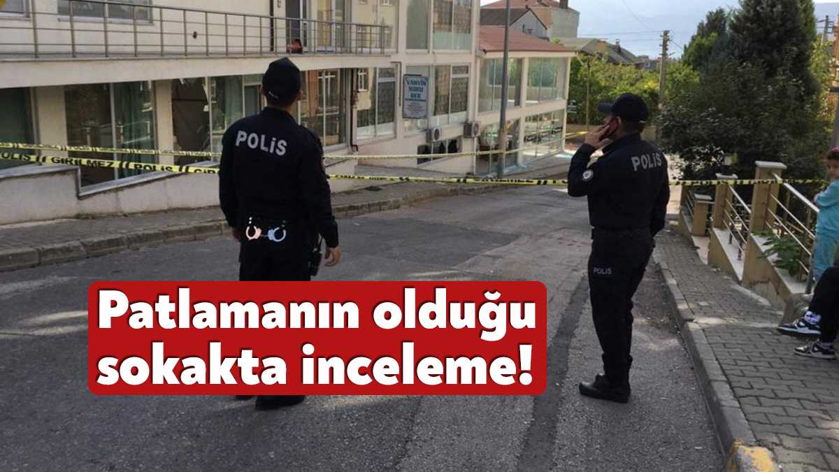 Kocaeli'nin Körfez ilçesinde boş dükkanda alimünyum fosfit ile suyun tepkimeye
