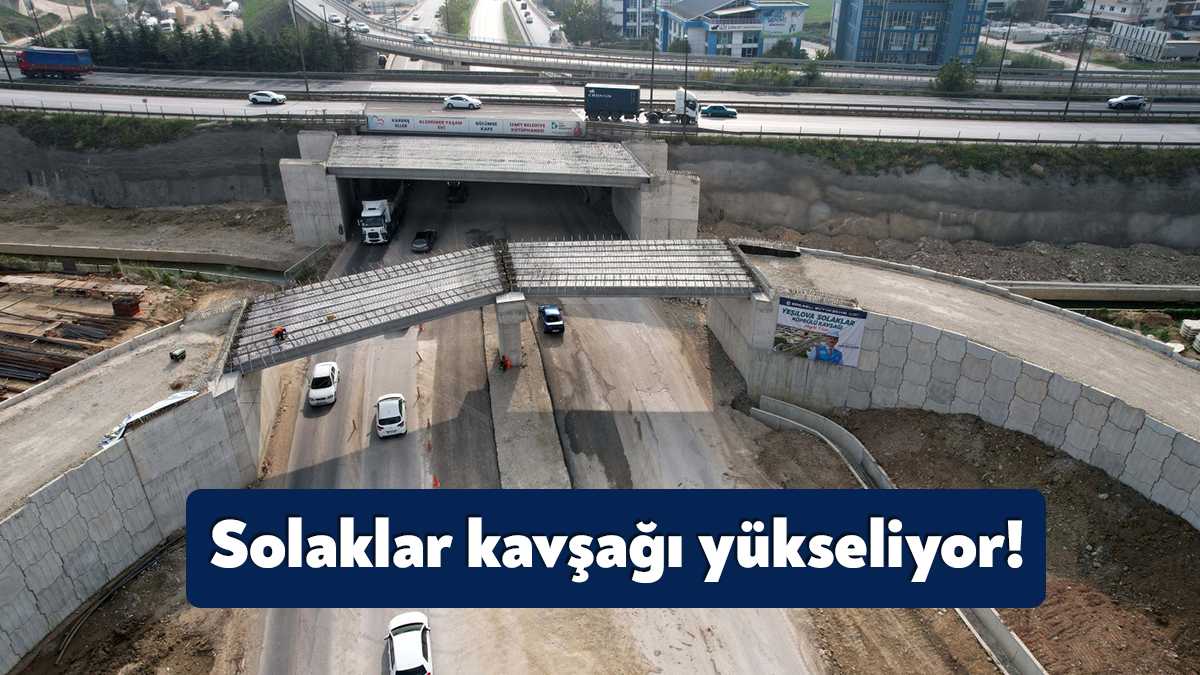 Büyükşehir’in Kandıra yolundaki trafiği kesintisiz bir hale getirmeyi planladığı Yeşilova