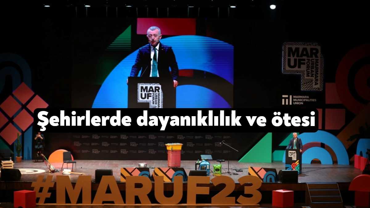 MARUF23’ün dört günlük dayanıklılık ve ötesine yolculuğu başladı. Forumun açılışı