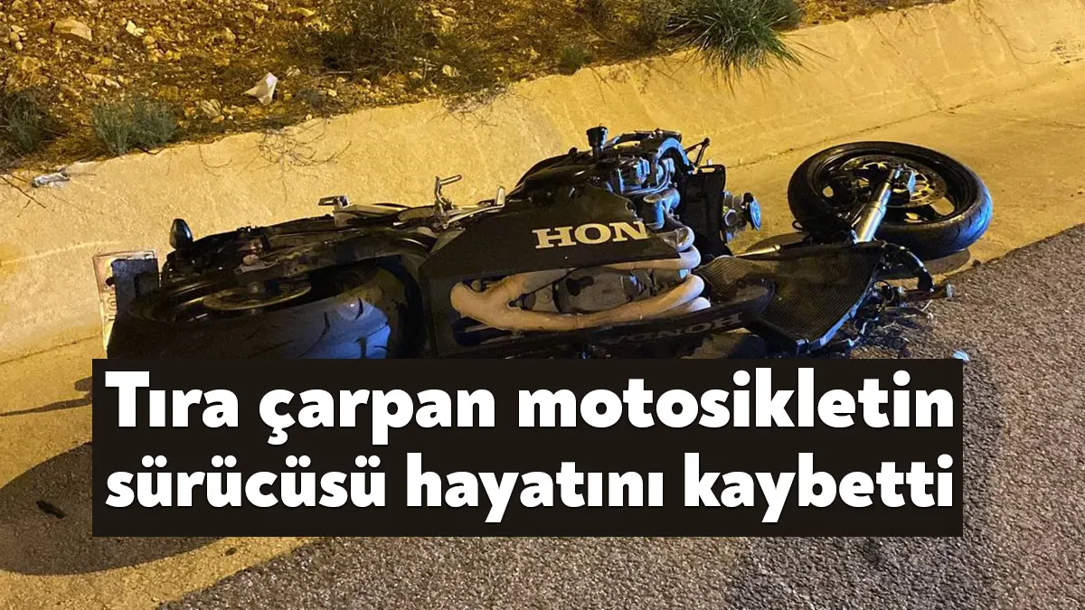 KOCAELİ (İHA) - Kuzey Marmara Otoyolu’nda Kocaeli mevkiinde tıra çarpan