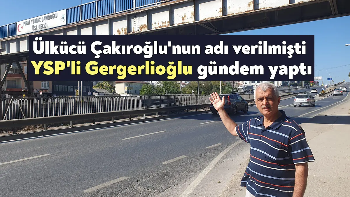 YSP Kocaeli Milletvekili Ömer Faruk Gergerlioğlu, Derince 44 evler durağındaki