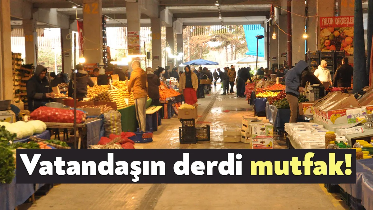 Ekonomi araştırması yurttaşların yüksek gıda enflasyonu nedeniyle artan endişesini bir