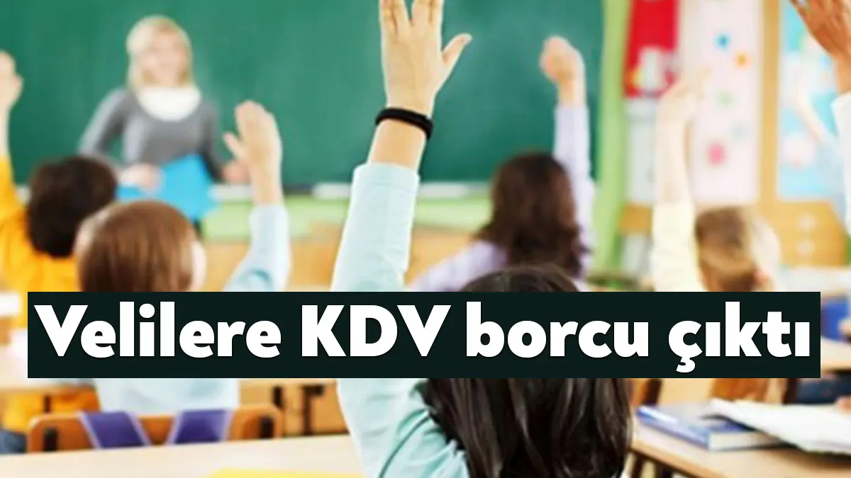 KDV oranlarında yapılan artışlar okul ücretlerine ilave zam olarak yansıtıldı.