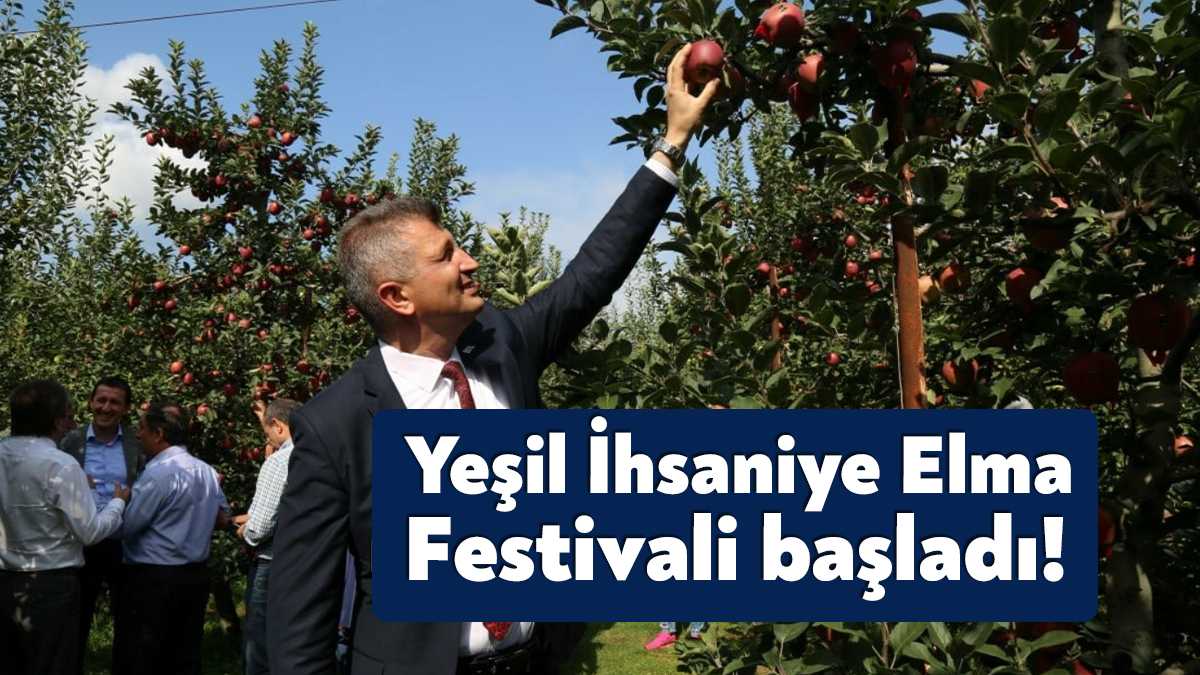 Gölcük Belediyesi tarafından düzenlenecek 29.Yeşil İhsaniye Elma Festivali kapsamında, İhsaniye’nin
