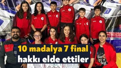 Körfez Gençlerbirliği Spor Kulübü yüzücüleri İstanbul bölge finallerinden Türkiye Şampiyonasına