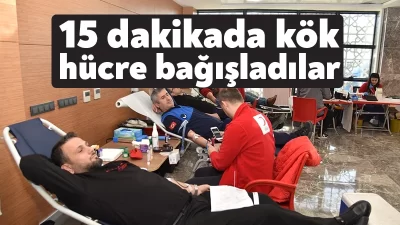 Kartepe Belediyesi ve Kocaeli Kızılay Kan Merkezi Müdürlüğü'nün işbirliğiyle "Senin