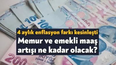 Ekim ayı enflasyon rakamları sonrası refah payı hariç 4 aylık