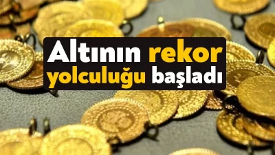 Tüm zamanların güvenli limanı altın yükselmeye devam ediyor. Altın gram
