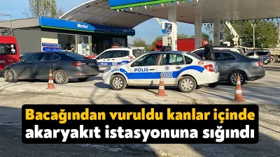 Kocaeli'nin Kartepe ilçesinde motosikletli şahsın silahlı saldırısına uğrayan bir kişi