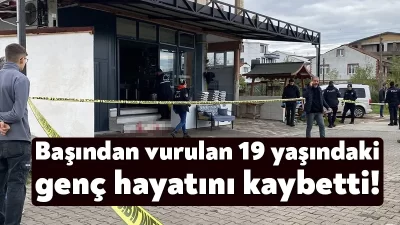 Kocaeli'nin Kartepe ilçesinde çalıştığı tatlıcı dükkanının girişinde tabancayla başından vurulan