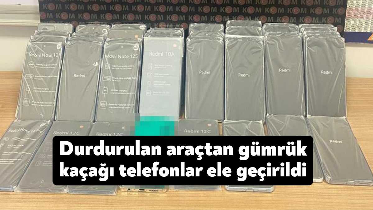 Kuzey Marmara Otoyolu Kocaeli geçişinde durdurulan bir araçta yapılan aramada