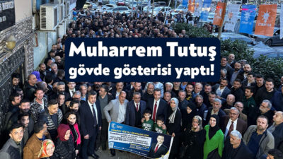 İzmit Belediyesi AK Parti Grup Başkan Vekili Muharrem Tutuş, İzmit
