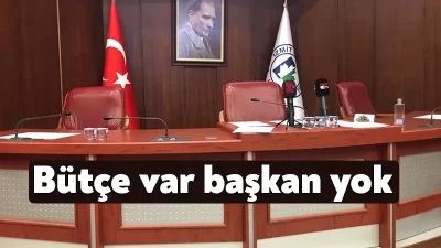 İzmit Belediye Meclisi’nin kasım ayı toplantısında bütçe görüşülüyor ancak İzmit