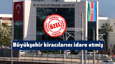Kocaeli Büyükşehir Belediyesi'nin ekonomik sıkıntıların yaşandığı son yıllarda kiracılarını idare