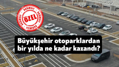 Kocaeli Büyükşehir Belediyesi'nin 2022 yılında otopark işletmelerinden toplam 22 bin