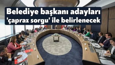 CHP, belediye başkanı adaylarını belirlemek için yöntemini belirledi. Parti yönetimi,