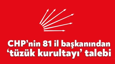 CHP'nin il başkanları, partinin yeni genel başkanı Özgür Özel başkanlığında