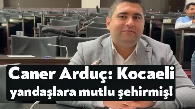 CHP Gençlik Kolları Genel Başkan Yardımcısı Caner Arduç, geçtiğimiz gün