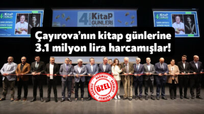 Çayırova Belediyesi tarafından organize edilen 4. Kitap Günleri organizasyonu için