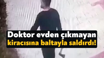 Kocaeli'de evden çıkmadığı ve kendisine küfür ettiğini ileri sürdüğü kiracısını