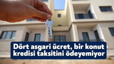 2020 yılında asgari ücretli bir işçinin ortalama bir konut alabilmek