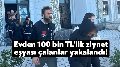 KOCAELİ (İHA) - Kocaeli'nin Gölcük ilçesinde bir evden 100 bin