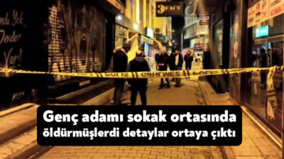 Kocaeli'de genç adamı sokak ortasında defalarca ateş ederek öldüren 3