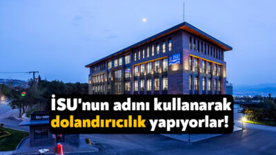 Kocaeli Büyükşehir Belediyesi iştiraklerinden olan İSU, kurum isminin kullanılarak dolandırıcılık