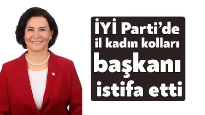 İYİ Parti İl Kadın Kolları Başkanı Nurcan Acaroğlu Göktaş istifa
