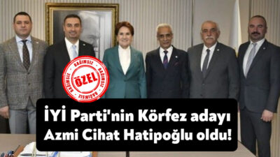 İYİ Parti'de Gebze ve Karamürsel'in ardından Körfez belediye başkan adayı