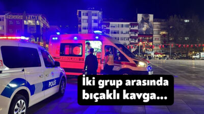 Kocaeli'nin İzmit ilçesinde iki grup arasında çıkan bıçaklı kavgada 1