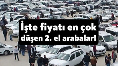 Eylül ayında yüzde 8 düşüş gösteren ikinci el araç fiyatları,
