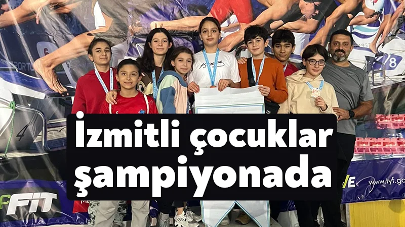 İzmit Belediyesi Yüzme Takımı, kentimizi Türkiye Şampiyonası’nda temsil edecek