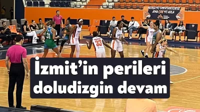 İzmit’in Perileri, deplasmanda karşılaştığı İlkem Yapı Tarsus Spor’u 87-83 mağlup