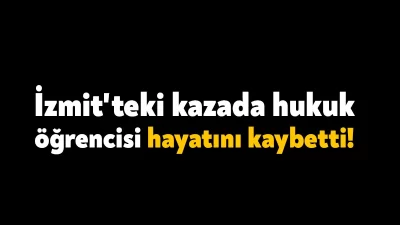 Kocaeli'nin İzmit ilçesinde önceki gün satın aldığı motosikletiyle refüje
