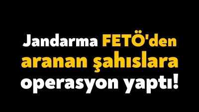 Kocaeli il Jandarma Komutanlığı ekipleri, FETÖ/PDY silahlı terör örgütüne üye