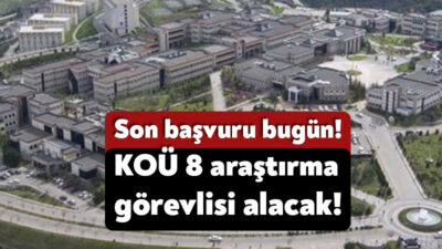 Kocaeli Üniversitesi, ilan gov üzerinden Araştırma Görevlisi alım ilanı açtı.