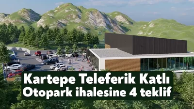 Kocaeli Büyükşehir Belediyesi tarafından projesi hazırlanan Kartepe Teleferik Katlı Otopark