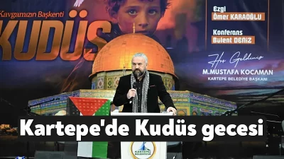 Filistin’de yaşanan zulme dikkat çekmek amacıyla Kartepe Belediye Başkanı Av.M.Mustafa