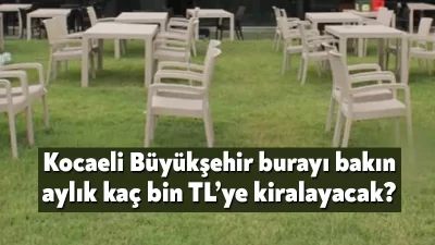 Mülkiyeti Kocaeli Büyükşehir Belediyesine ait olan İzmit Salim Dervişoğlu Caddesi