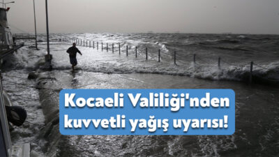 Kocaeli Valiliği bugün (2 Kasım Perşembe) kent genelinde kuvvetli yerel