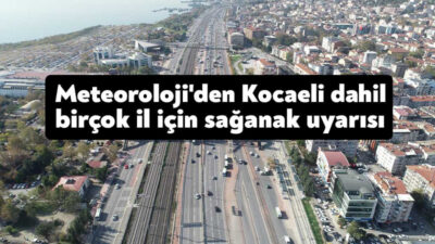 Meteoroloji 11 Kasım hava durumu raporunu yayımladı. Buna göre, Marmara