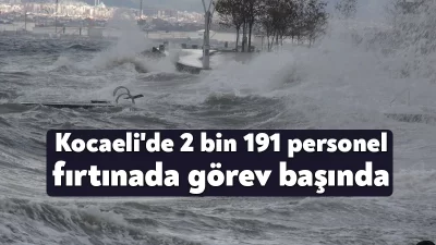Kocaeli Valiliği'nden olumsuz hava şartlarına ilişkin yapılan yazılı açıklamada; 7